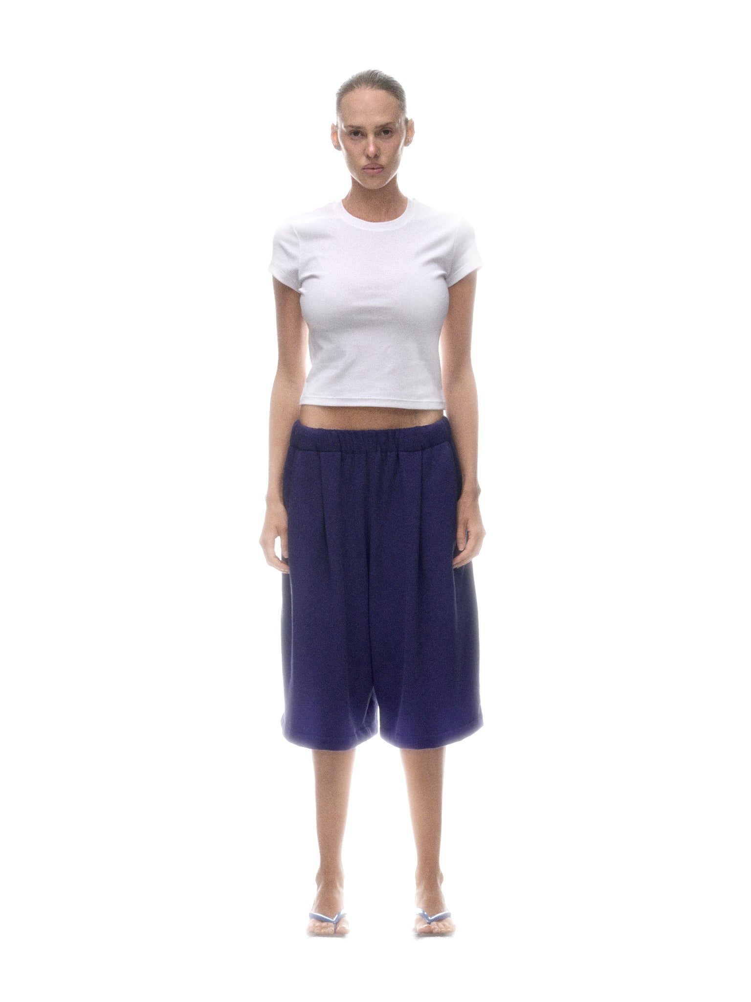 DOHENY PLEAT SWEAT SHORT