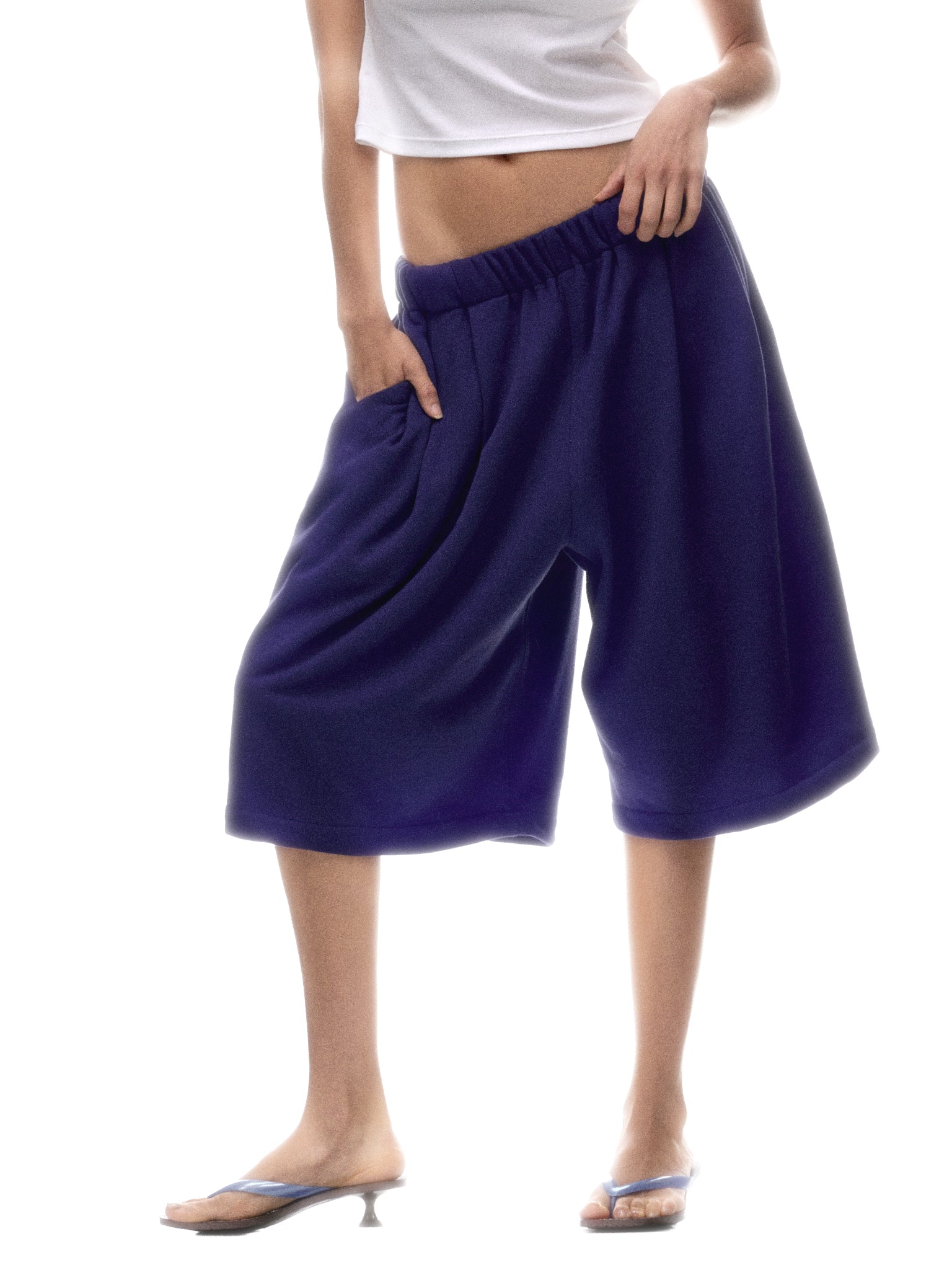 DOHENY PLEAT SWEAT SHORT