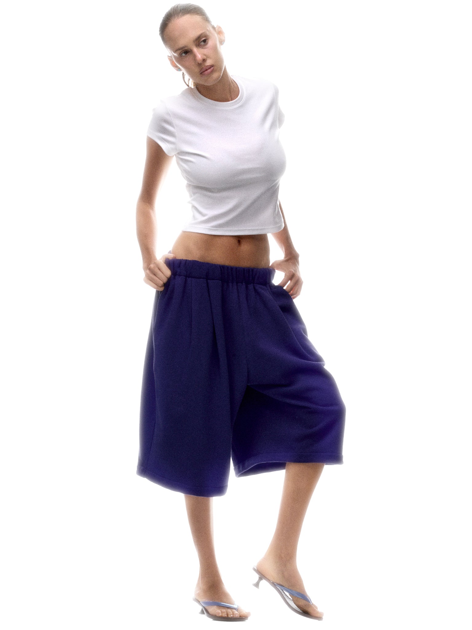 DOHENY PLEAT SWEAT SHORT